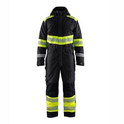BLÅKLÄDER Highvis talvihaalari musta/huomiokeltainen